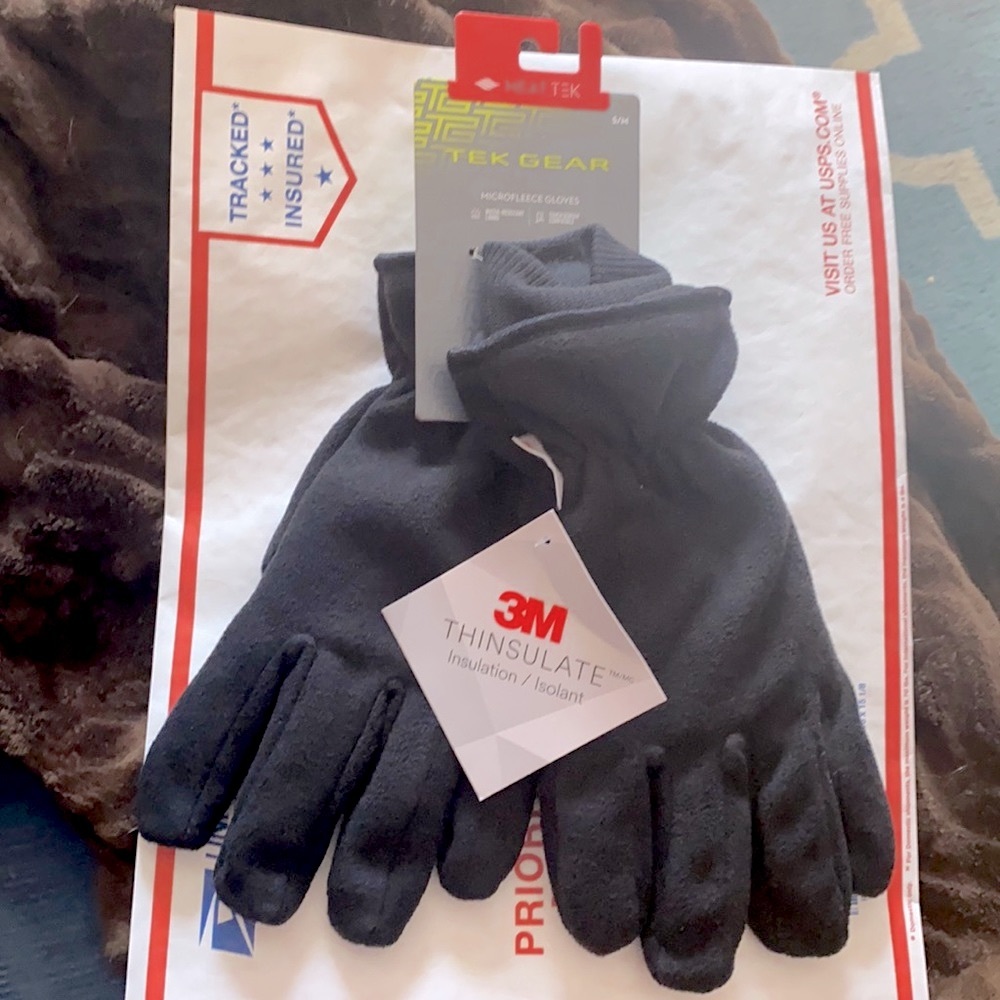 TEK GEAR Heat Tek Gloves Small/Medium